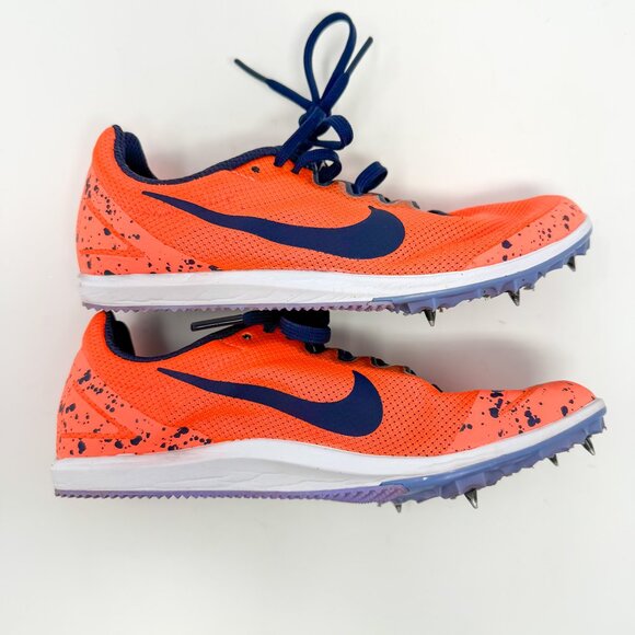 Nike Zoom Rival D 10 ‘Bright Mango' Track SPIKES Running Shoe Women's Size 5 - Picture 6 of 11